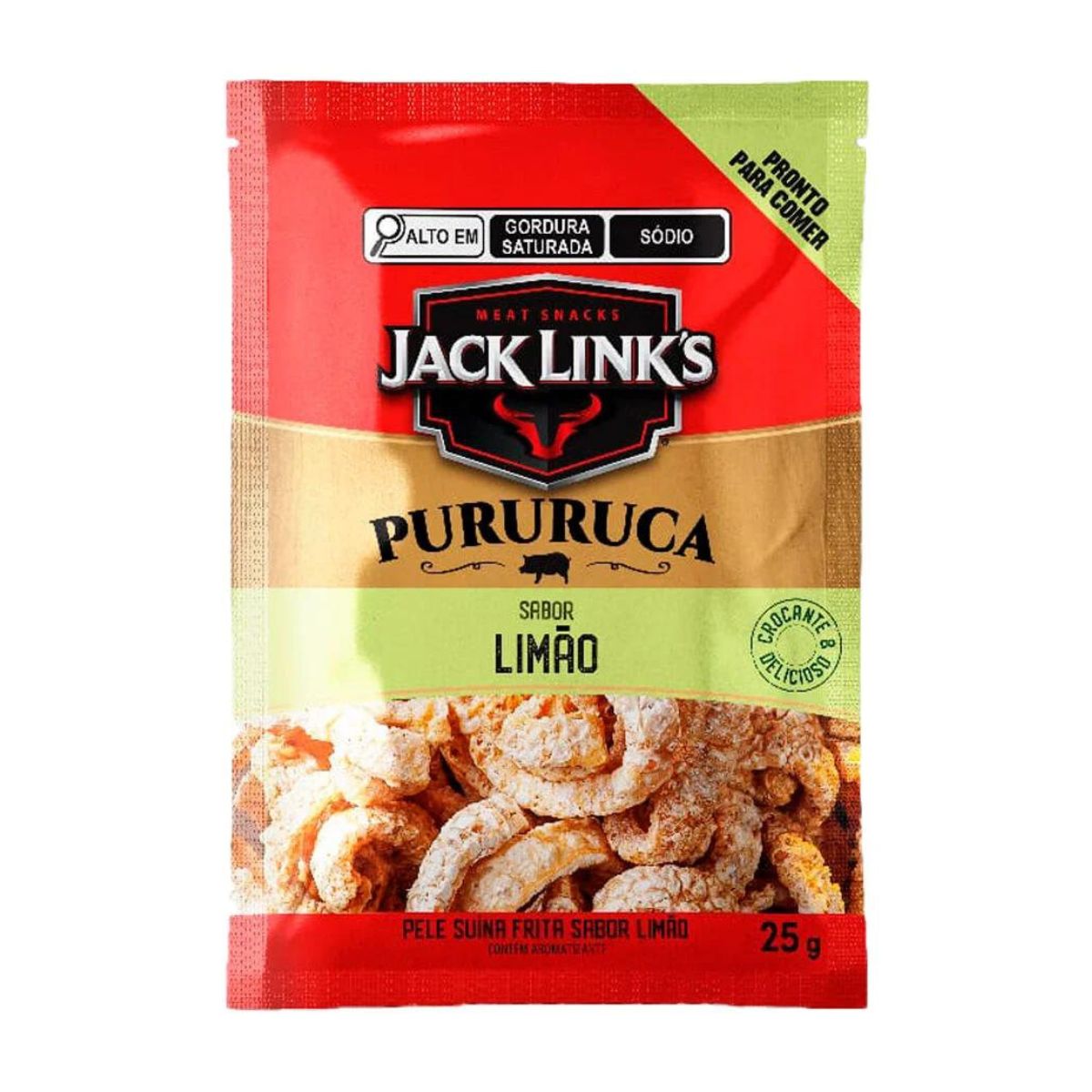 Pururuca Jack Links De Limão 25g